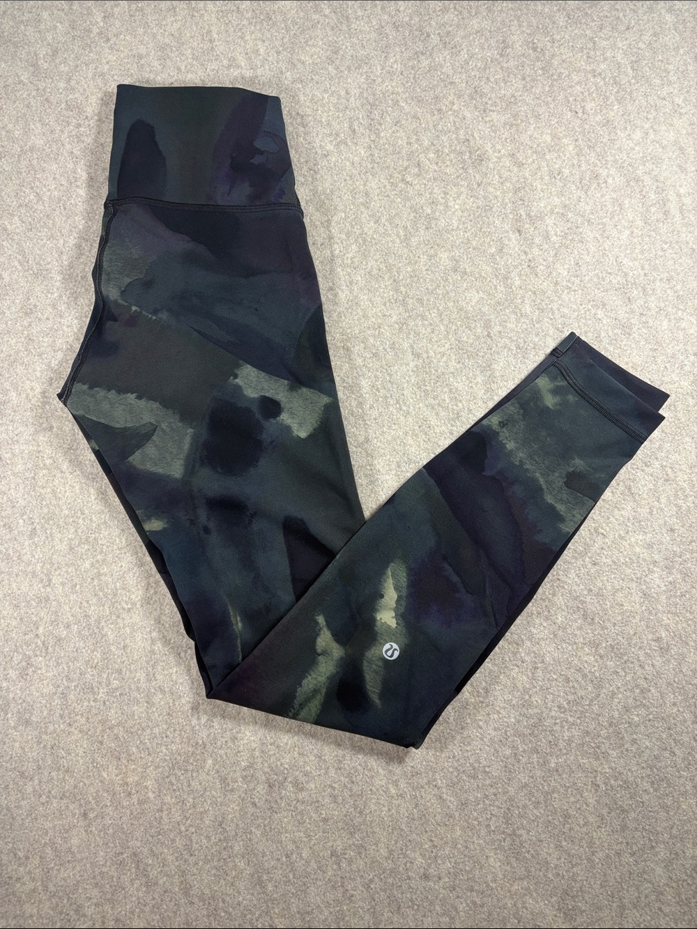 Lululemon Wunder Train HR Tight 28" Ink Islands Burnside Multi Size 6 NWOT